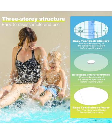Waterproof Ear Stickers for Swimming & Shower | 60 Disposable Earplugs for Kids & Adults | Superior Ear Protection - Buy Online on GoSupps.com