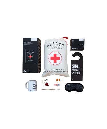 Fisura - Kater -Kit Funny wedding gift.Gift set for men and women.Party gift.Funny gift for friends. 8 products (Spanish)