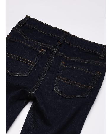 The Children's Place Boy's Stretch Straight Jeans 5 Husky - Dark Rinse Wash - Buy Online on GoSupps.com