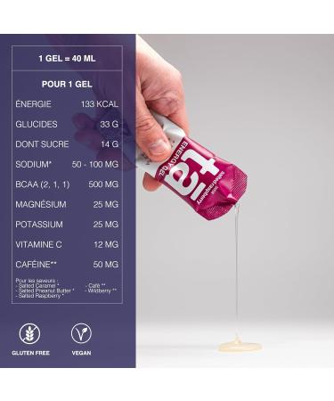 TA ENERGY - Pack x12 - Energy Gel - Energy - Sodium - BCAA - Antioxidants - Ideal during sports activities 133Kcal - Buy Online on GoSupps.com