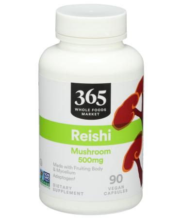 365 by Whole Foods Market Reishi 90 Count 90 Count (Pack of 1)