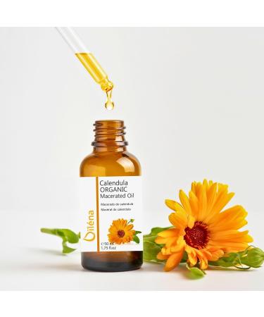  O l na Organic Calendula Maceration Oil Oil for Skin Care (Body & Face) & Hair Moisturizing Natural Oil Massage Oil for Skin Care 100% Natural 50 ml - Buy Online on GoSupps.com