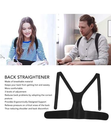 Buy Dykaae Adjustable Posture Corrector - Comfortable Back Straightening Brace for Men & Women | Breathable Hunchback Support - International Shipping Available - Buy Online on GoSupps.com