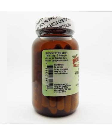 Holly Hill Health Foods Ashwagandha 90 Vegetarian Capsules - Buy Online on GoSupps.com