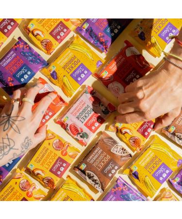 3bears Pocket Porridge Fine Kocao - 16x55g Vegan Cereal Bars | Healthy Chocolate Snack Fiber Whole Grain Oat Bar for Breakfast - Buy Online on GoSupps.com