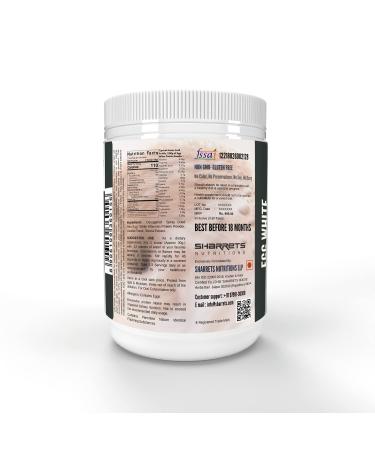 SHARRETS Egg White Protein Powder - Vanilla Flavor | Non-GMO & Gluten-Free Dietary Supplement | 7 Oz - Muscle Building Nutrition for All - Buy Online on GoSupps.com