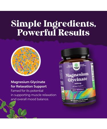 Bundle of Pure Magnesium Glycinate Supplement 400mg Per Serving for Mood Sleep & Relaxation Support and 10000 mcg Pure Biotin Pills - Promotes Thicker & Fuller Hair - Get Clear Skin Strong Nails - Buy Online on GoSupps.com