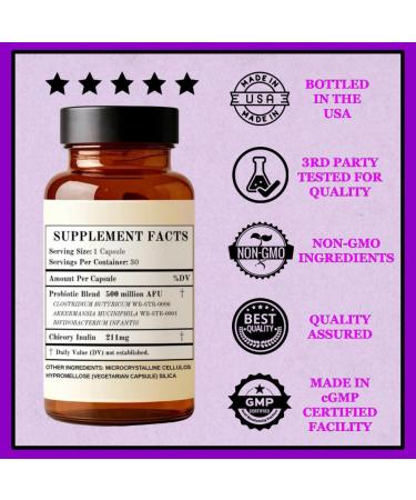 GLP-1 Daily Probiotic - Reduce Hunger & Cravings Support Fat Loss & Weight Management Naturally Boost GLP1 Production Appetite Control Supplement for Men & Women Vegan & Gluten Free (30 Capsules) 30 Count (Pack of 1) - Buy Online on GoSupps.com