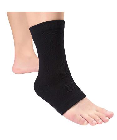 Qiilu Ankle Brace for Women and Men Elastic Ankle Support Brace Foot Guard Sprains Injury Wrap Bandages Strap Breathable