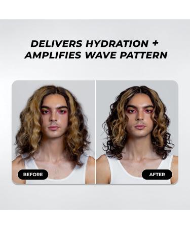 XMONDO Hair Wavetech Wave Enhancing Oil | Vegan Hemisqualane & Argan Oil for Nourished Waves | 1.7 Fl Oz - Buy Online on GoSupps.com
