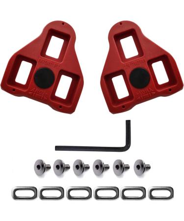 Neworld Look Delta Bike Cleats Set for Road Cycling | Compatible with Look System | Indoor & Outdoor Cycling Cleat Kit - Buy Online on GoSupps.com