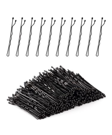 Bobby Pins Black  240pcs Hair Pins for Buns  BEIAKE Hairpins Bulk for Women Girls and Kids  Invisible Wave Hairclip Barrette Hair Accessories for All Hair Types(2 Inch)