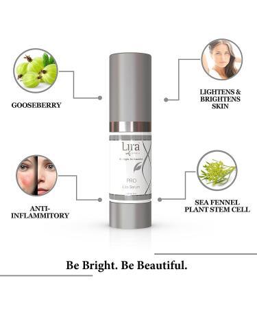Lira Clinical Pro Lite Serum - Plant Stem Cell Brightening Face Serum - 0.5 oz - Acne, Dry, and Oily Skin - Buy Online on GoSupps.com