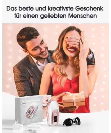 ZKMAGIC IPL Hair Removal Device - 999 900 Pulses 5 Energy Levels Cooling Function | Pain-Free Laser Hair Removal for Women & Men - Face Armpits Legs & Body (Gold) - Buy Online on GoSupps.com