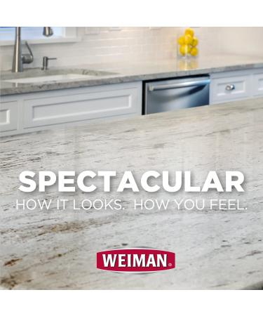 Weiman Granite Cleaner and Polish - 16oz 2 Pack - For Granite, Marble, Quartz, Slate, and More - Buy Online on GoSupps.com