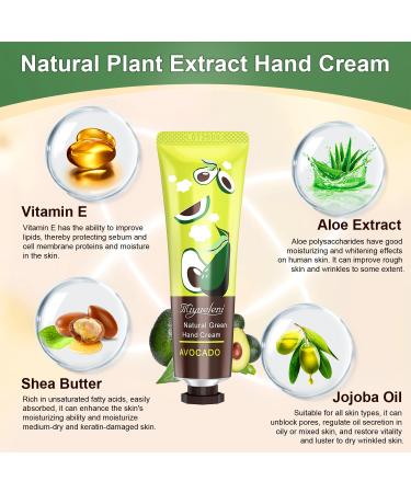 Hand Cream Gift Set for Women - Mini Travel Size Moisturizer for Dry Cracked Hands | Perfect Christmas Birthday & Valentine's Gifts for Teachers Nurses & Coworkers - Buy Online on GoSupps.com