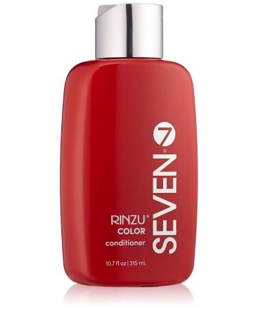 SEVEN Rinzu COLOR Conditioner Hair Care for Color-Treated Hair Sulfate Free Moisturizes Extends Color Retention with Argan Oil Pro Vitamin B5 Sunflower Seed for Men & Women Made in USA 10.7 Fl Oz (Pack of 1)