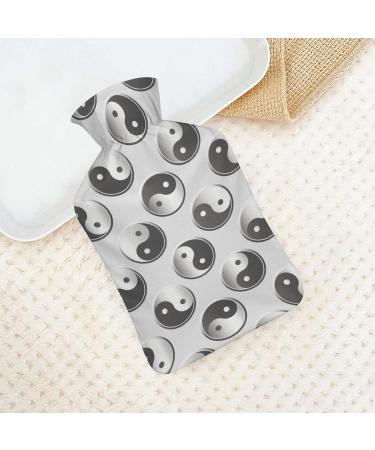 Tai Chi Hot Water Bottle with Plush Cover | Hand Warmer for Adults & Children | 26.5x15.3cm - International Shipping Available - Buy Online on GoSupps.com