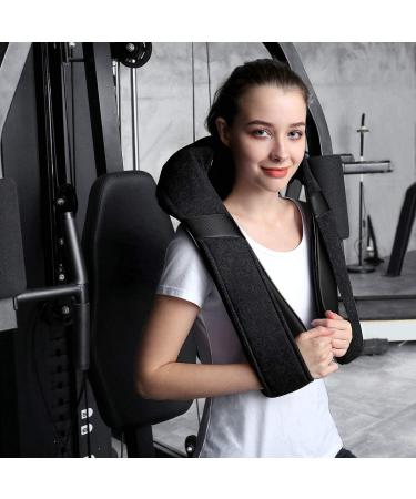 MIRAKEL Shiatsu Neck and Back Massager with Heat - Electric Massager for Muscle Pain Relief - Shoulder Massager - Graduation Gift - Black - Buy Online on GoSupps.com