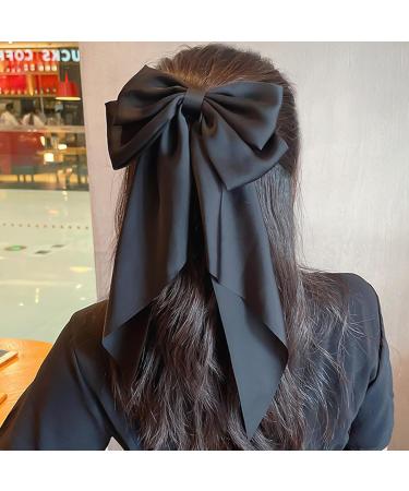 JOLINTAL 4Pcs Large Hair Bows Hair Clip French Clips for Hair Bridal Hair Accessories for Girl Soft Bow Hair Tie Hair Decoration Barrettes for Women Hair Clip for Women - Buy Online on GoSupps.com