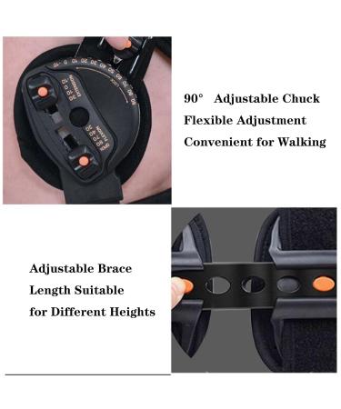 Buy SFKLYU Hinged Knee Brace Unloader Orthopedic Support for Men & Women Adjustable Immobilizer with Side Stabilizers International Shipping Available - Buy Online on GoSupps.com