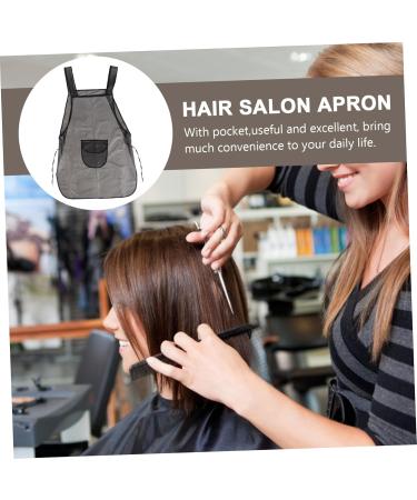 FRCOLOR Hairdressing Overalls Work Dress Hairdressing Apron with Pocket Barber Apron for Women Hairstylist Aprons for Women Water Proof Work Clothes Shawl Uniform Women's Tpu - Buy Online on GoSupps.com