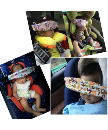 JZK 3 Soft Baby Car Seat Head Support Strap | Toddler Head Holder Belt for Safety | Prevents Kids' Necks From Falling Forward During Sleep - Buy Online on GoSupps.com