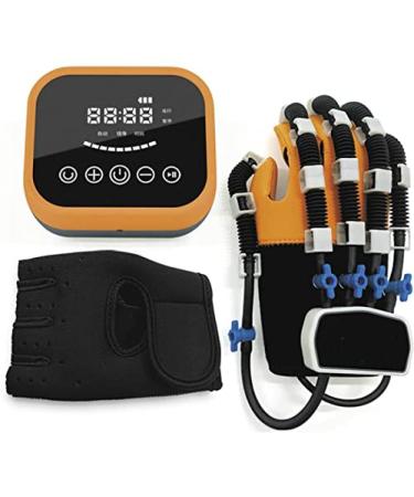 Electric Hand Training Finger Rehabilitation Robot Gloves for Training Finger Flexion Correction Finger Extension Exercise for Stroke Hemiplegia Patients Right Hand XL 69Tranquillity