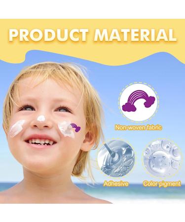 Uv Stickers for Sunscreen - 24 Color-Changing Sun-Screen Patches - Uv Test Detection Sticker Sunscreen Patch Uv Stickers Adhesive Sunscreen Stickers for Face - Buy Online on GoSupps.com