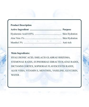 Sumifun Eczema Relief Hyaluronic Acid Moisturizer - Anti-Itch Cream for Dry Skin, Eczema, Psoriasis, Seborrheic Dermatitis, Jock Itch, Shingles, and Cracked Skin - Buy Online on GoSupps.com