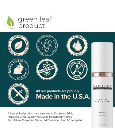DRMTLGY Acne Spot & Cystic Treatment Serum - 5% Benzoyl Peroxide & Glycolic Acid - Buy Online on GoSupps.com