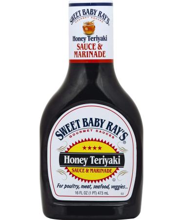 SWEET BABY RAYS HONEY TERIYAKI ALL PURPOSE SAUCE & MARINADE 16 OZ