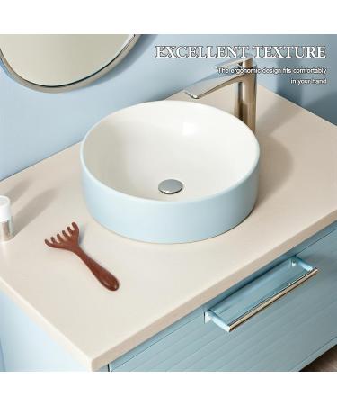 SEWACC Lot de 2 Peignes de Massage Gua Sha en Bois Naturel Masseur du Cuir Chevelu et Stimulateur des Points D Acupuncture Oculaires Mini Format Portable pour Relaxation et Soulagement - Buy Online on GoSupps.com