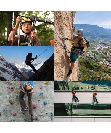 SOB Abseed Figure 8 Ring - Aluminum Magnesium Alloy Safety Device for Outdoor Climbing & Hammocks | 40kN Black - Buy Online on GoSupps.com