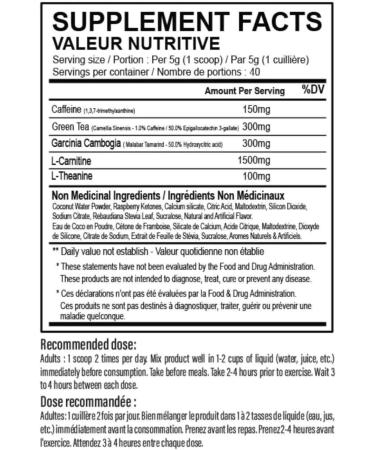 Limitless Pharma Blaze Thermogenic Fat Burner | Fat Metabolism Support Weight Management Increased Energy Endurance | L-Carnitine Garcinia Cambogia Green Tea Caffeine | 40 Servings (Peach Blast) Peach Blast 40 Servings (Pack of 1) - Buy Online on GoSupps.com