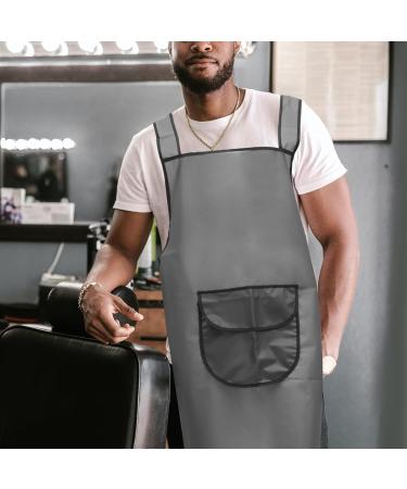 Beavorty overalls aprons decor hair stylist apron for men hair stylist apron with pocket apron for men barber men barber apron salon hair stylist apron tpu uniform man 74x66cm 1.0 - Buy Online on GoSupps.com