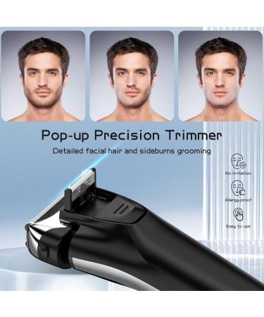 Buy Electric Shaver for Men - Rechargeable Foil Razor with Beard Trimmer LED Display Travel Lock & USB-C Charging - Perfect for Wet/Dry Shaving - Buy Online on GoSupps.com