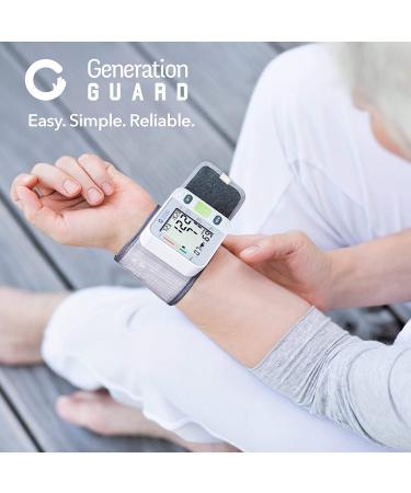 Generation Guard Clinical Automatic Blood Pressure Monitor with FDA Approval and Portable Case - Irregular Heartbeat Detection, Adjustable Wrist Cuff - for Health Monitoring - Buy Online on GoSupps.com