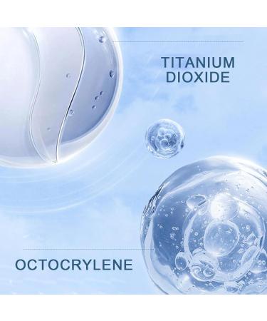 Travel Sunscreen 60g Waterproof Sweat-proof whitening Sunscreen Facial Sunscreen SPF 50 PA+++ Vacation Sunscreen Gentle refreshing Matte Finish Long-lasting Makeup Oily Skin Sunscreen For Summer Beach cedar blue bottle - Buy Online on GoSupps.com