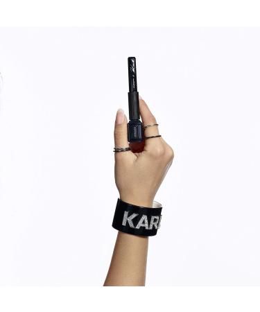 L'Or al Paris Karl Lagerfeld Eyeliner No. 11 Rock Blue Black - Metallic Liquid Eyeliner | Limited Edition 2.5 ml - Buy Online on GoSupps.com