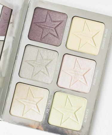 Jeffree Star Platinum Ice Skin Frost Pro Palette - Holiday Glitter Collection - Buy Online on GoSupps.com