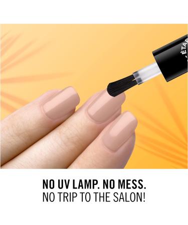 Rimmel London Super Gel Top Coat Nail Polish 12ml Transparent - Pack of 1 - Buy Online on GoSupps.com
