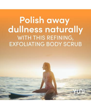 YUNI Beauty Face & Body Scrub - Glow with the Flow Exfoliating Wash (4oz) for Glowing Skin | All Natural Paraben-Free Cruelty-Free Exfoliator for Dry Dull Skin - Buy Online on GoSupps.com