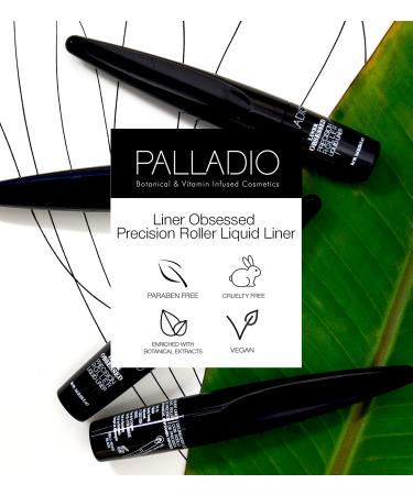 Palladio Liner Obsessed Precision Roller Liquid Eyeliner - Matte Black Sharp Lines 0.034 fl oz - Perfect for International Shipping - Buy Online on GoSupps.com
