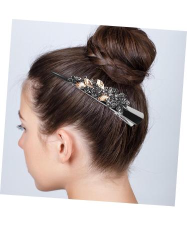 minkissy hair jewelry girls hair accessories hair clips for girls women hairpins girls hairpin girls hair clips rhinestone hair clip hair barrettes temperament rhinestones Miss back of head - Buy Online on GoSupps.com