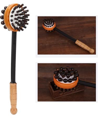 ZLXHDL Professional Wood Massage Tab - Double-Sided Flexible Relieves Sore Muscles & Neck Pain - Buy Online on GoSupps.com