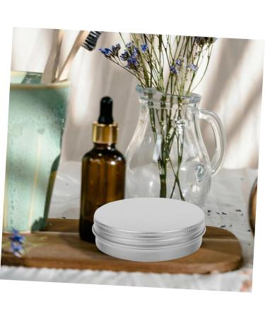 Beatifufu Box Purses Empty Candle Tins Screw Lid Aluminum Jar for Candle Candy Tins Cream Jars with Lids Cosmetic Jars Cosmetic Bottle Container Toiletries Wallet Tea Travel Coffee Grounds - Buy Online on GoSupps.com