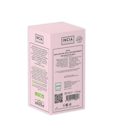 Incia Natural Deodorant | Vegan | Aluminum Free Deodorant for Men and Women | Fresh |Cruelty Free Paraben Free Natural Fragrance (Sensetive Pack of 1) Sensitive 1.76 Fl Oz (Pack of 1) - Buy Online on GoSupps.com