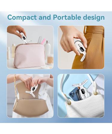 Neck Face Massager 7-in-1 Portable Facial Massager | Vibrating & Warming Function for Face Neck & Shoulder Care - White - Buy Online on GoSupps.com