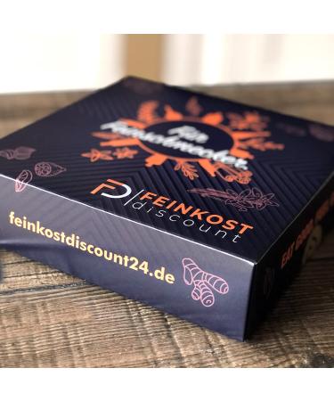 Premium Gift Set: 4 x 100ml Flavored Vinegars - Strawberry Apricot Cowardly Raspberry | Perfect for Him & Her | Fine Food Gift Box - Buy Online on GoSupps.com